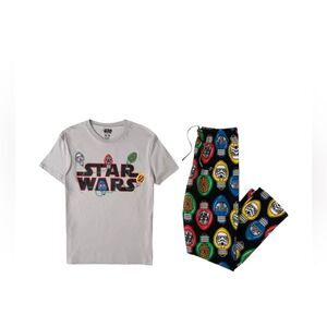 NWT Star Wars Christmas Pajama Set Sz M